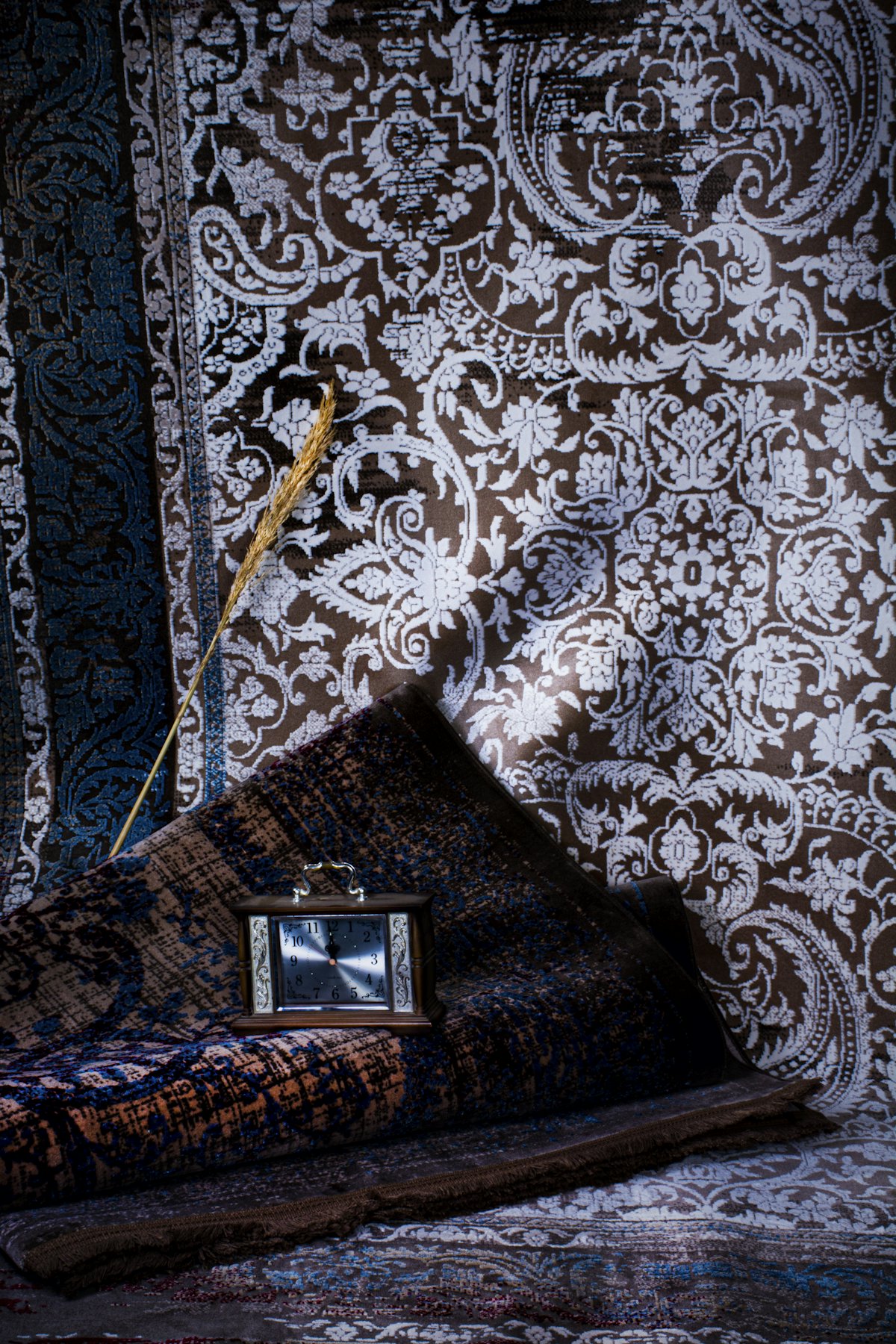 Berber loop carpet.