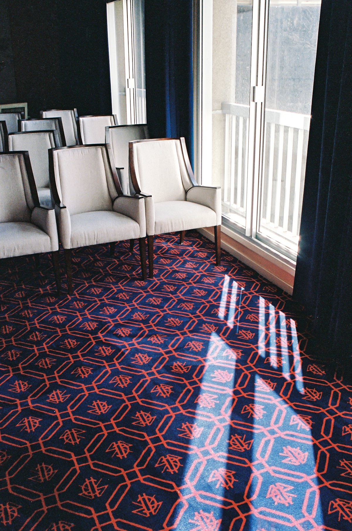 Natural wool carpet.