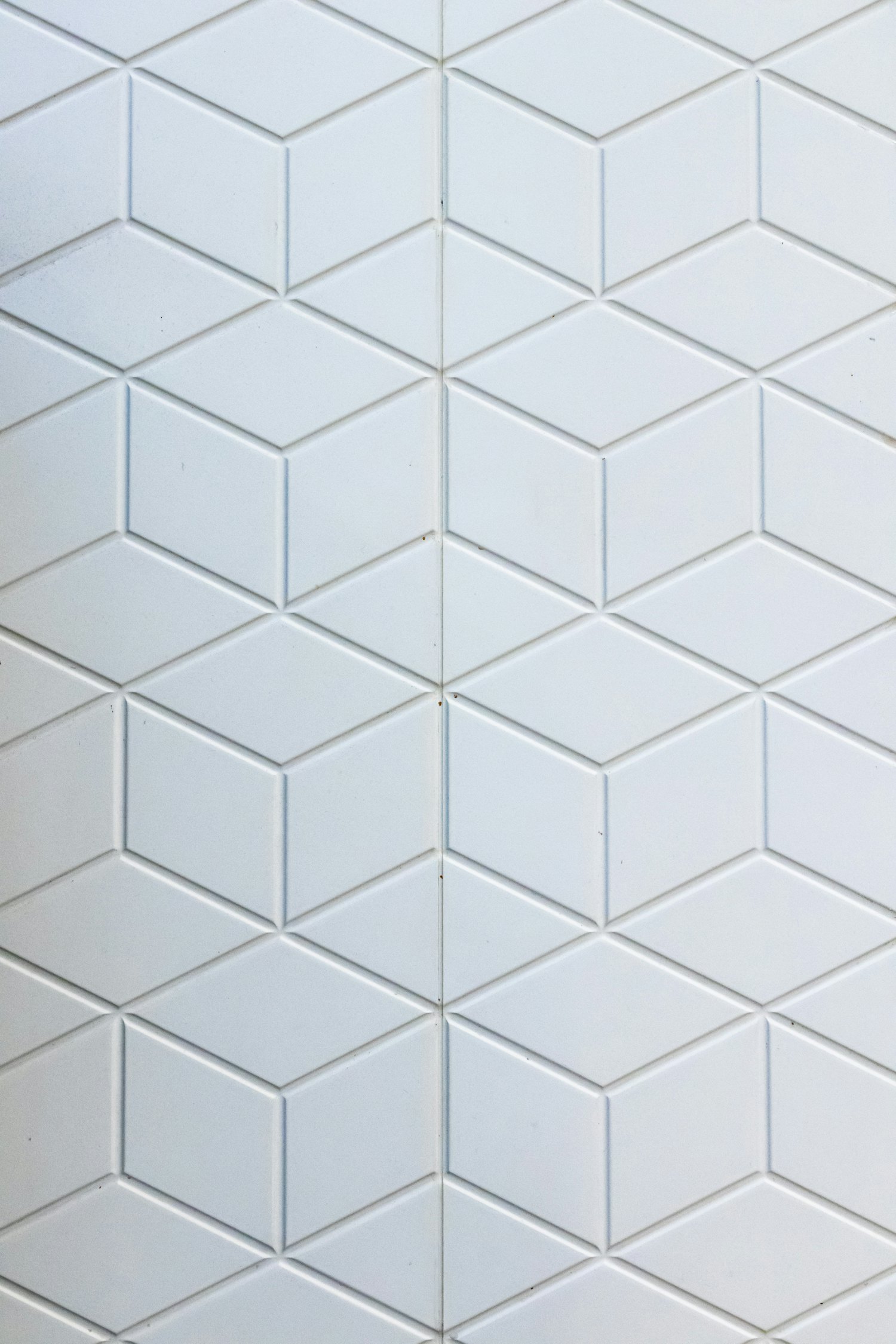 Patterned encaustic tile.