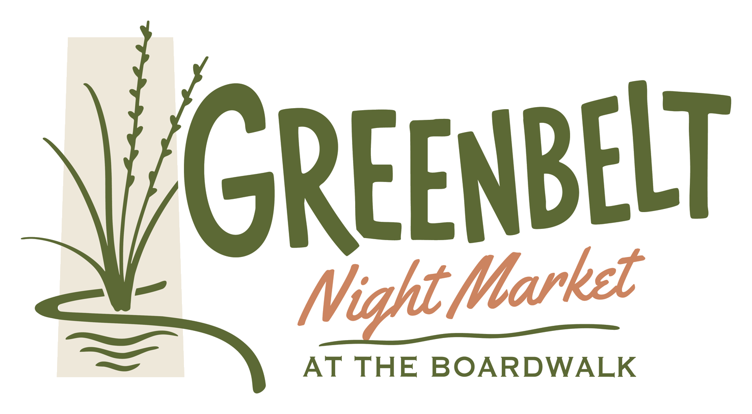 Greenbelt Night Market at The Boardwalk logo.